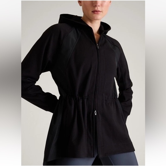 Athleta Black Triumph Hybrid Jacket S - Picture 6 of 12